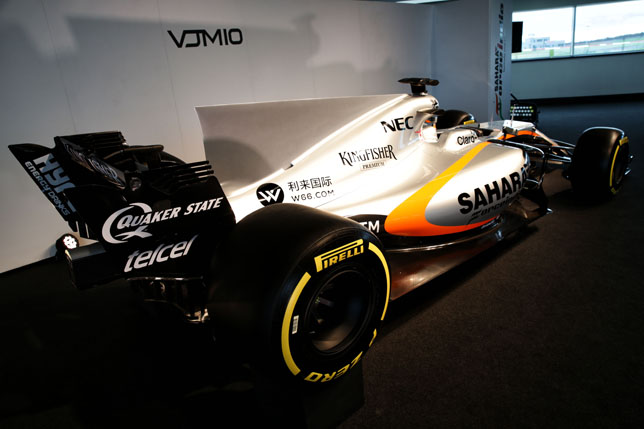 Шасси VJM10 от команды Sahara Force India F1 Team