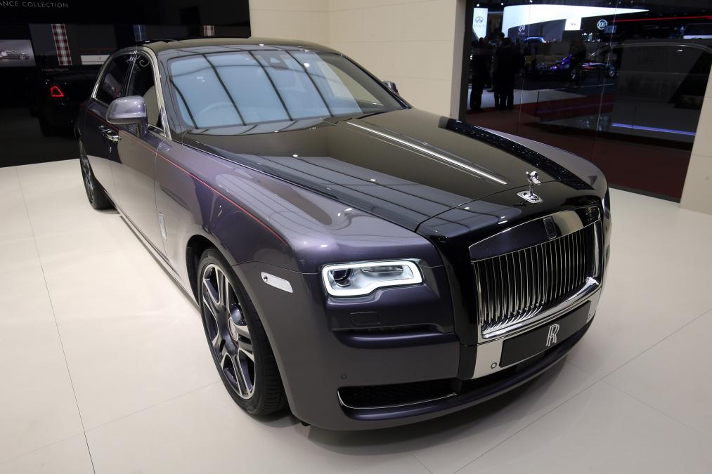 Rolls-Royce Ghost Elegance | алмазная краска, фото
